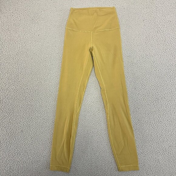 Lululemon Align Leggings High Rise Pistachio Green Full Length - Picture 1 of 11